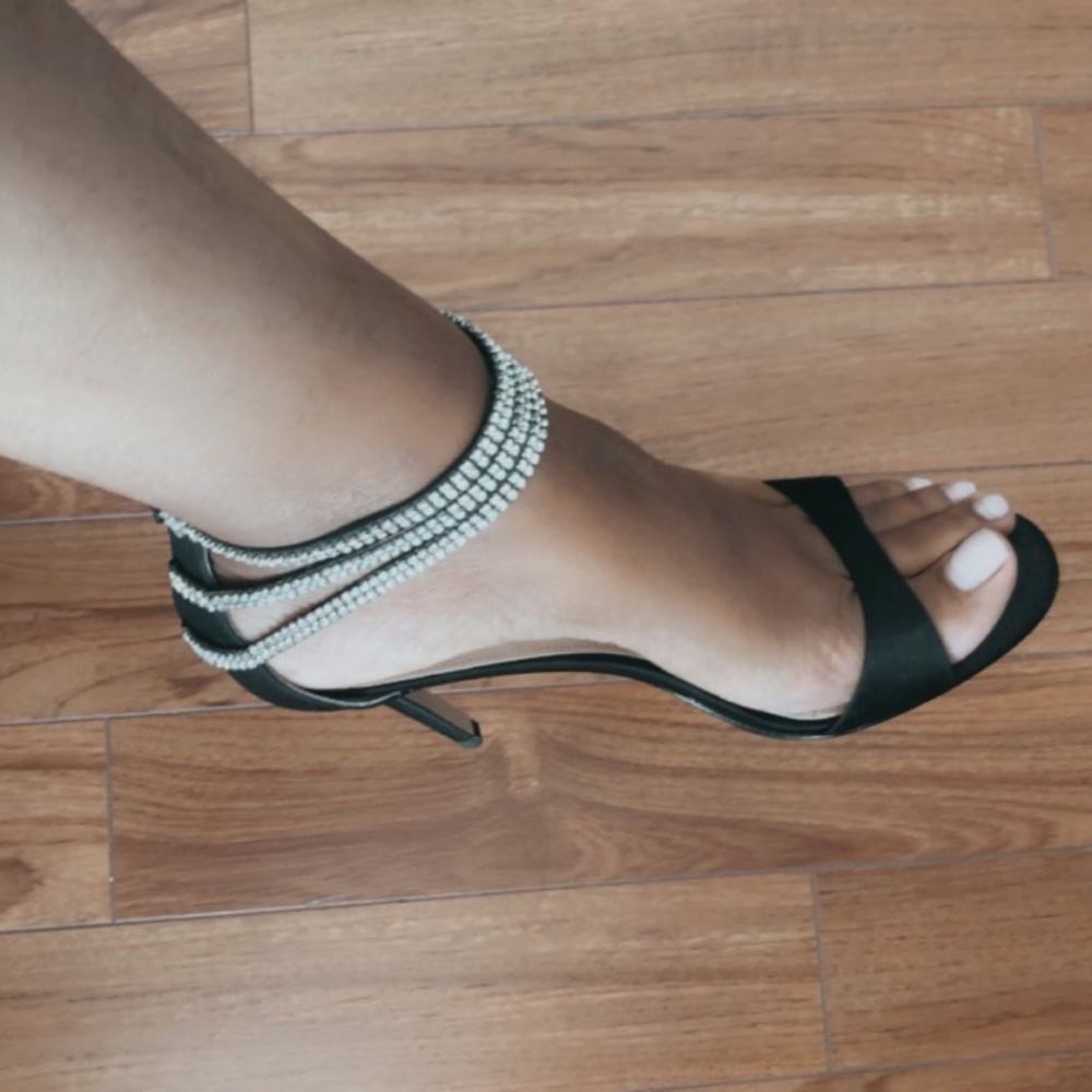 ELEGANT BLACK SHOE..SELLING ALL 2 PAIRS***